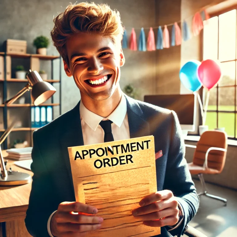 Appointment order