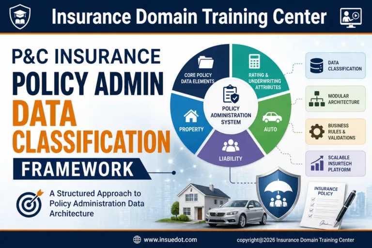 P&C Insurance Policy Admin Data Framework