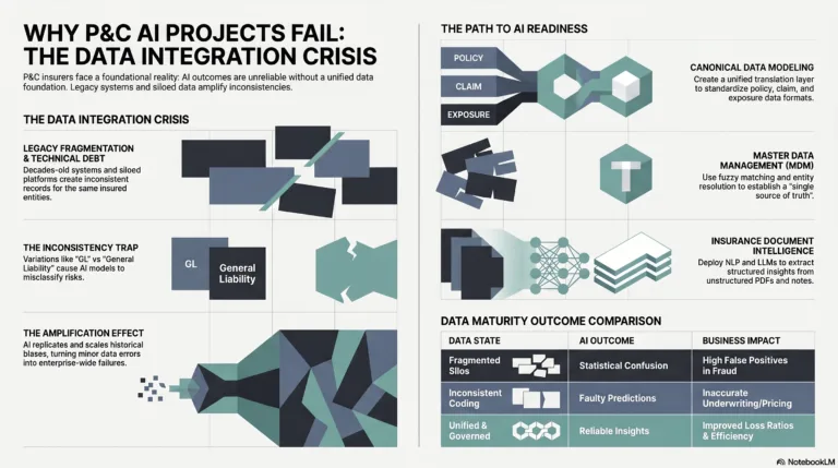 Why P&C Insurance AI Projects Fail